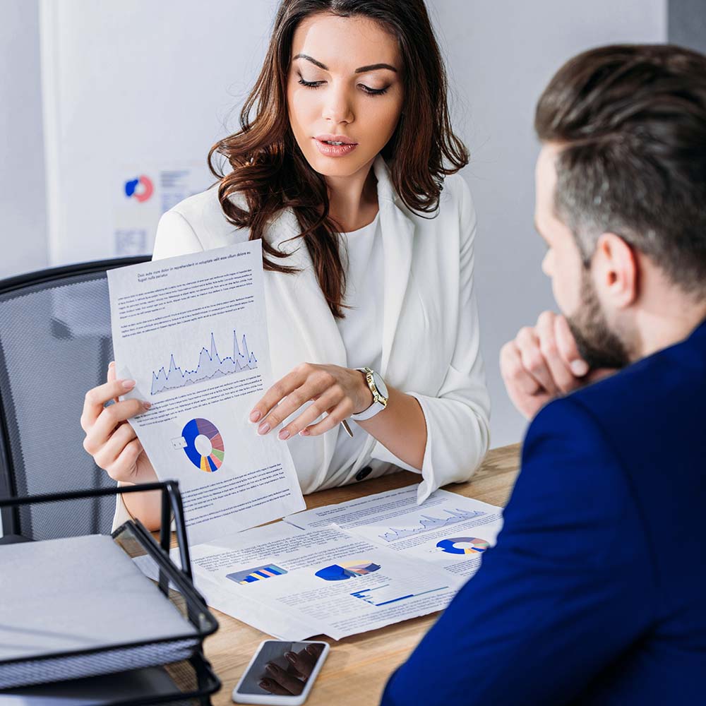 Diverse South African tax team helping client with SARS submission and commission income deductions